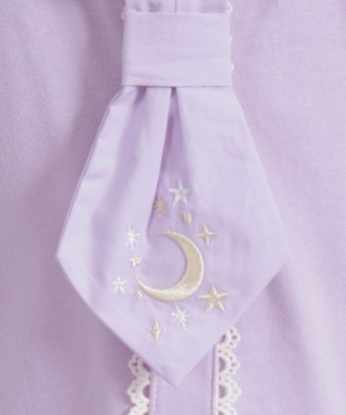 axes femme(アクシーズファム)の「スターリータイ付セーラープルオーバー(Tシャツ/カットソー・キッズ・ブルー/ラベンダー・MEDIUM/LARGE/X-LARGE)」の18枚目の写真