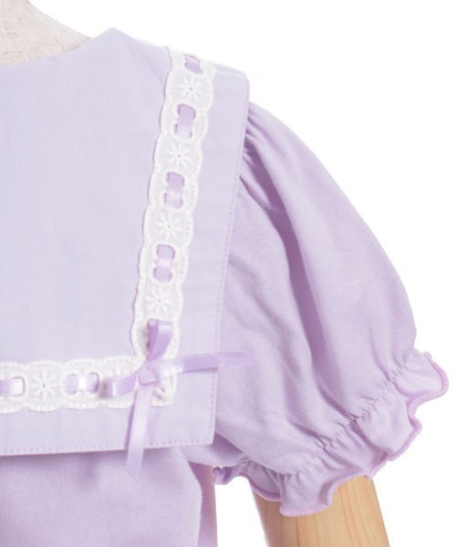 axes femme(アクシーズファム)の「スターリータイ付セーラープルオーバー(Tシャツ/カットソー・キッズ・ブルー/ラベンダー・MEDIUM/LARGE/X-LARGE)」の20枚目の写真