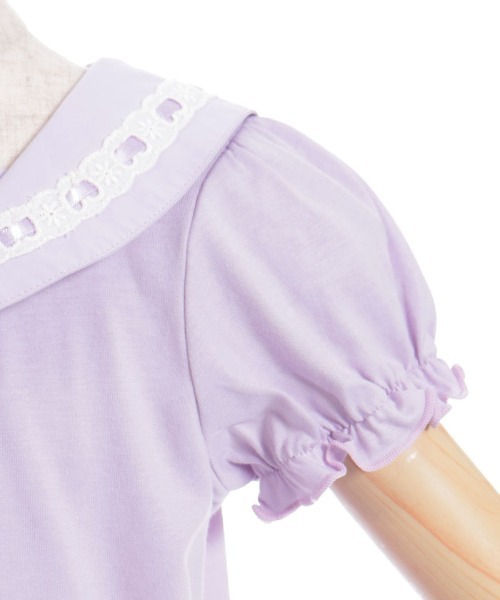 axes femme(アクシーズファム)の「スターリータイ付セーラープルオーバー(Tシャツ/カットソー・キッズ・ブルー/ラベンダー・MEDIUM/LARGE/X-LARGE)」の21枚目の写真