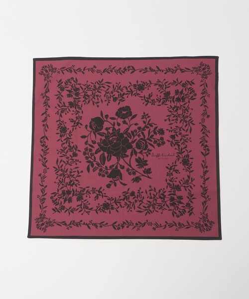 UNITED ARROWS（ユナイテッドアローズ）の「＜Dieffe Kinloch＞BK CLAVEL BLOSSOM/ハンカチ（バンダナ/スカーフ・メンズ・ダークグリーン/ワイン・FREE）」の3枚目の写真