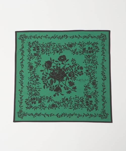 UNITED ARROWS（ユナイテッドアローズ）の「＜Dieffe Kinloch＞BK CLAVEL BLOSSOM/ハンカチ（バンダナ/スカーフ・メンズ・ダークグリーン/ワイン・FREE）」の8枚目の写真