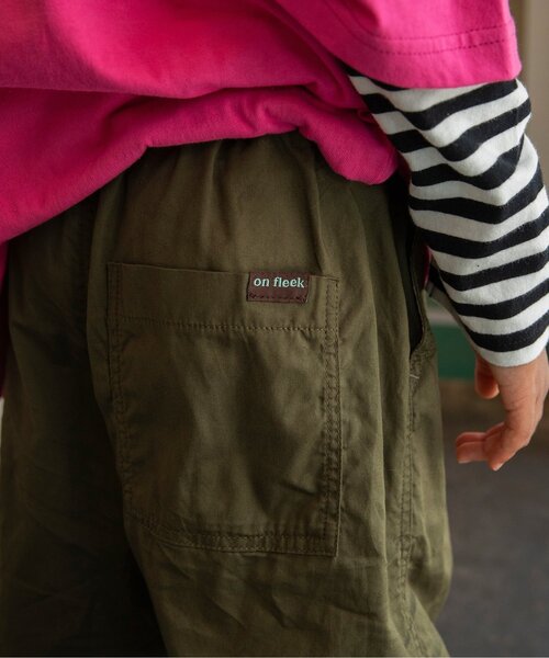 BREEZE（ブリーズ）の「B NEWJACK パラシュートパンツ（その他パンツ・キッズ・インディゴブルー/ピンク/ブラウン/カーキ/アイボリー/ブラック・150/140/130/120/110/100/90/160）」の17枚目の写真