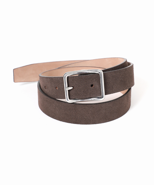 JOURNAL STANDARD（ジャーナルスタンダード）の「【LEFIJE/レフィエ】スウェードバックルベルト（ベルト・レディース・チャコールグレー/ベージュ・80）」の6枚目の写真