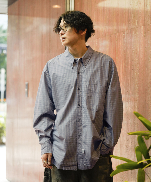 Marvine Pontiak shirt makers(マービンポンティアックシャツメーカーズ)の「Marvine Pontiak / マービンポンティアックシャツメーカーズ Shirt Makers Relax B.D.(シャツ/ブラウス・メンズ・グレー・FREE)」の21枚目の写真