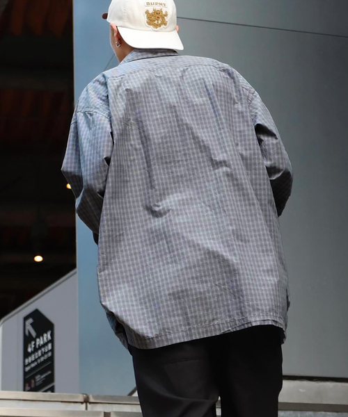 Marvine Pontiak shirt makers(マービンポンティアックシャツメーカーズ)の「Marvine Pontiak / マービンポンティアックシャツメーカーズ Shirt Makers Relax B.D.(シャツ/ブラウス・メンズ・グレー・FREE)」の12枚目の写真