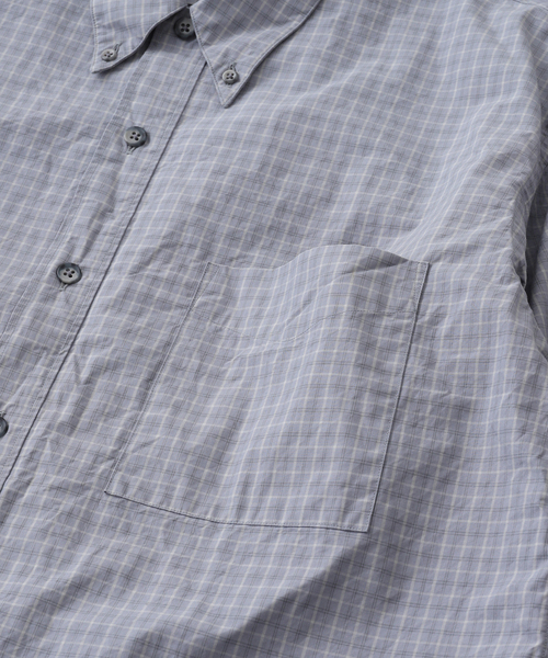 Marvine Pontiak shirt makers(マービンポンティアックシャツメーカーズ)の「Marvine Pontiak / マービンポンティアックシャツメーカーズ Shirt Makers Relax B.D.(シャツ/ブラウス・メンズ・グレー・FREE)」の15枚目の写真