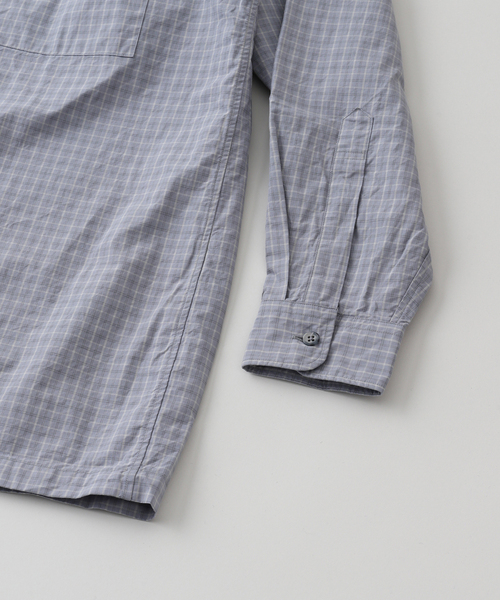 Marvine Pontiak shirt makers(マービンポンティアックシャツメーカーズ)の「Marvine Pontiak / マービンポンティアックシャツメーカーズ Shirt Makers Relax B.D.(シャツ/ブラウス・メンズ・グレー・FREE)」の16枚目の写真