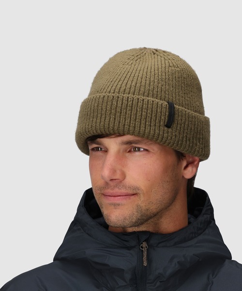 OUTDOOR RESEARCH（アウトドアリサーチ）の「OUTDOOR RESEARCH/アウトドアリサーチ Tokul Beanie/トクールビーニー（ニットキャップ/ビーニー・メンズ・ブラック/ライトグレー/ダークベージュ・L/XL）」の3枚目の写真