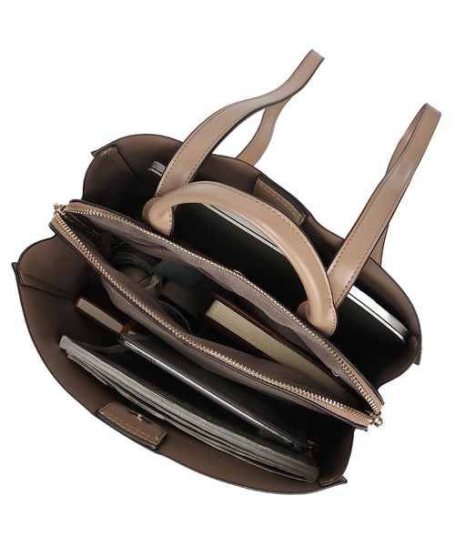 Ungrid（アングリッド）の「【Ungrid/アングリッド】2WAY 軽量トートリュック（バックパック/リュック・レディース・ブラック/ベージュ/キャメル/ダークブラウン・FREE）」の9枚目の写真