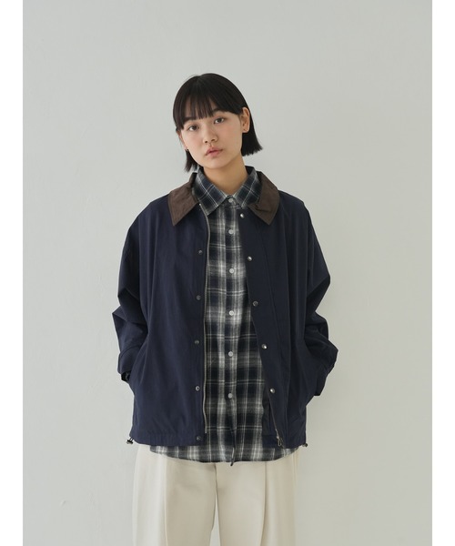 Bargiee(バージー)の「スプリングジャケット 春秋 ユニセックス(ブルゾン・メンズ・ベージュ/ネイビー/ブラック・L/M)」の3枚目の写真