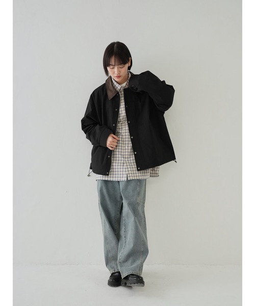 Bargiee(バージー)の「スプリングジャケット 春秋 ユニセックス(ブルゾン・メンズ・ベージュ/ネイビー/ブラック・L/M)」の18枚目の写真