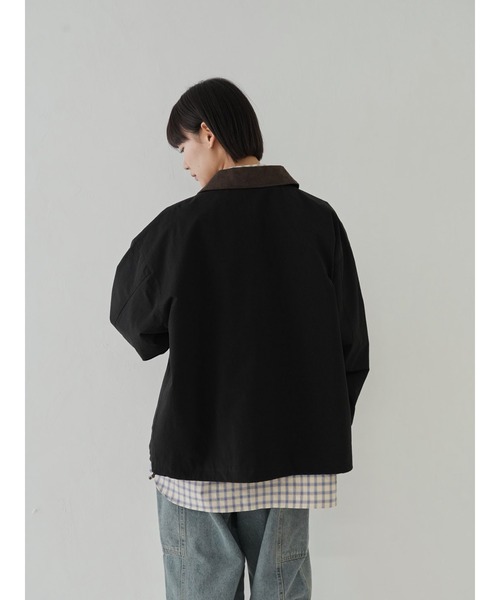 Bargiee(バージー)の「スプリングジャケット 春秋 ユニセックス(ブルゾン・メンズ・ベージュ/ネイビー/ブラック・L/M)」の12枚目の写真