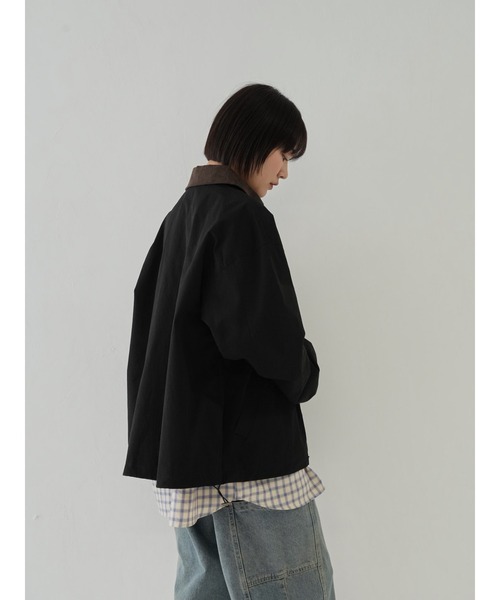 Bargiee(バージー)の「スプリングジャケット 春秋 ユニセックス(ブルゾン・メンズ・ベージュ/ネイビー/ブラック・L/M)」の16枚目の写真
