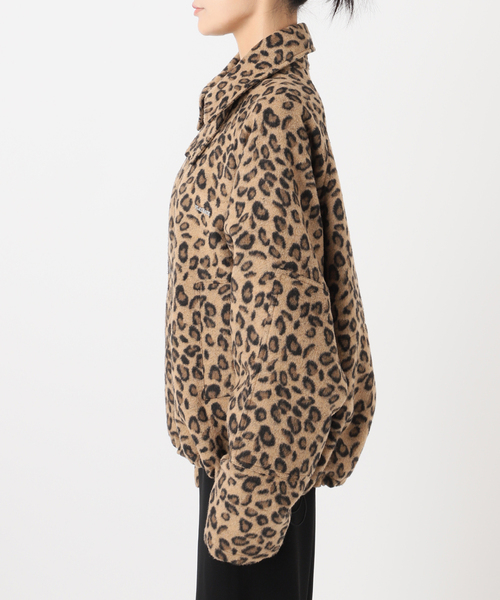 AP STUDIO（エーピーストゥディオ）の「【PLAYBACK/プレイバッグ】LEOPARD FLEECE JUMPER（ブルゾン・レディース・ベージュ・FREE）」の13枚目の写真