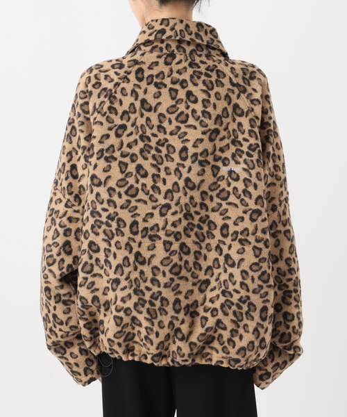 AP STUDIO（エーピーストゥディオ）の「【PLAYBACK/プレイバッグ】LEOPARD FLEECE JUMPER（ブルゾン・レディース・ベージュ・FREE）」の14枚目の写真