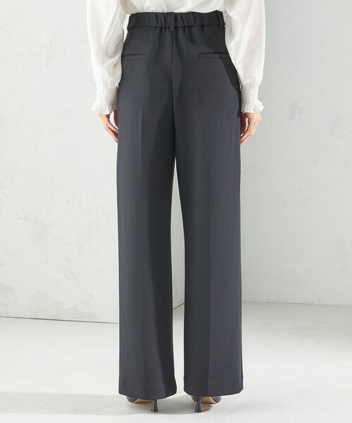 シップス（SHIPS）/〈洗濯機可能 / セレモニー対応可〉ポリエステル レーヨン ダンボール ストレート パンツ セール】〈洗濯機可能 / セレモニー対応可〉ポリエステル レーヨン