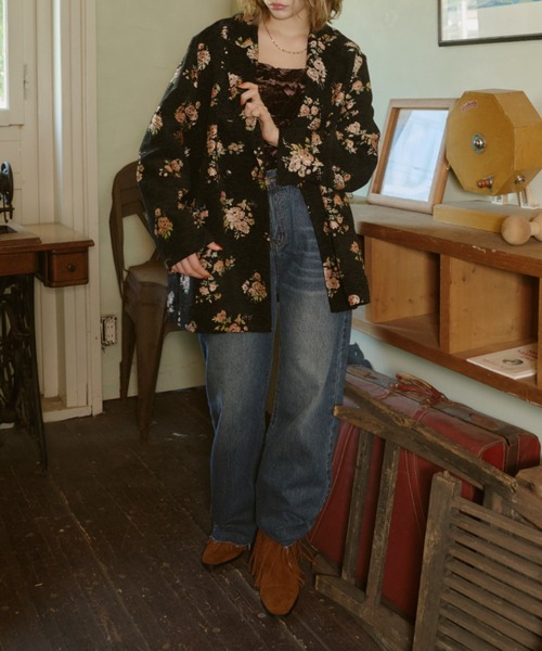 Unitage(ユニテージ)の「フェイクスウェードフリンジブーツ(ブーツ・レディース・レッド/ブラウン/ブラック・LARGE/MEDIUM)」の8枚目の写真