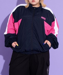 PUNYUS｜プニュズのナイロンジャケット（ライン柄）通販 - ZOZOTOWN