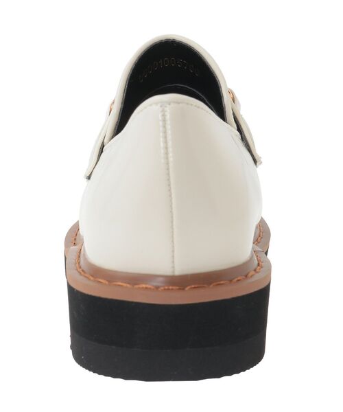 Green　Parks（グリーンパークス）の「・minia 厚底ビットローファー（ローファー・レディース・ブラック/アイボリー・LL/L/M/S）」の8枚目の写真