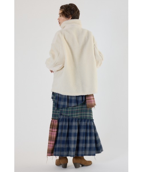 RODEO CROWNS WIDE BOWL（ロデオクラウンズワイドボウル）の「テディボアブルゾン（ブルゾン・レディース・ブラック/オフホワイト/グレー系その他/オレンジ系その他・FREE）」の16枚目の写真