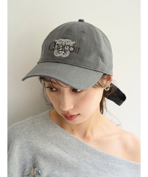 snidel チャコット グレー キャップ Chacott】CAP（キャップ）｜SNIDEL（スナイデル）｜ファッション