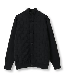 MEN'S BIGI（メンズビギ）の「【ACTIVE TAILOR/アクティブテイラー】リンクスブロックジャカードカーディガン（ニット/セーター・メンズ）」
