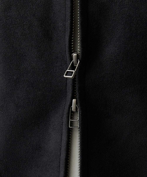 MICHEL KLEIN HOMME (ミッシェルクランオム)の「【セットアップ】スエード調パーカーブルゾン(ブルゾン・メンズ・ブラック/カーキ・MEDIUM/LARGE/X-LARGE)」の10枚目の写真