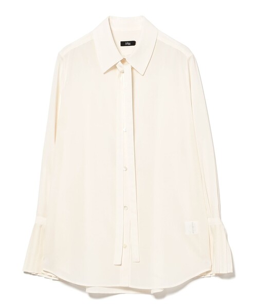 セール】M・fil / プリーツスリーブ ブラウス（シャツ/ブラウス