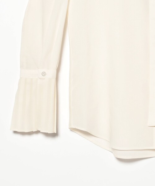 セール】M・fil / プリーツスリーブ ブラウス（シャツ/ブラウス