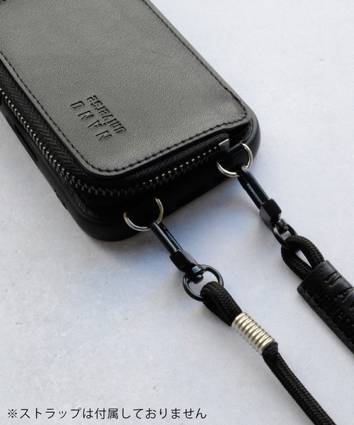 NANO universe（ナノユニバース）の「iPhone17 iPhone17Pro ナノユニバース コインケース付き背面（スマホケース/カバー・レディース・ブラウン/ブラック・iPhone 17 Pro/iPhone 17）」の9枚目の写真