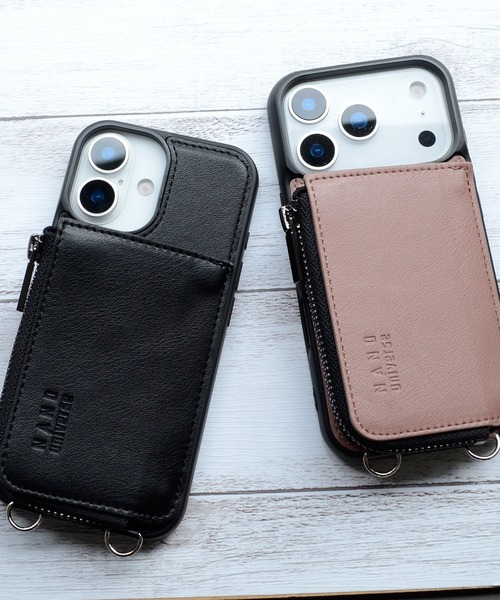 NANO universe（ナノユニバース）の「iPhone17 iPhone17Pro ナノユニバース コインケース付き背面（スマホケース/カバー・レディース・ブラウン/ブラック・iPhone 17 Pro/iPhone 17）」の6枚目の写真