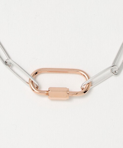 MONKEY TIME（モンキータイム）の「＜THE OBJECT＞ミニ カラビナ ブレスレット（ブレスレット・メンズ・シルバー・FREE）」の2枚目の写真