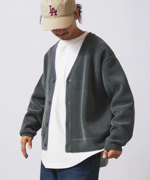 ジャーナルスタンダード レリューム カーディガン メンズ L 秋冬 美品 JOURNAL STANDARD ジャーナルスタンダード メンズ カーディガン