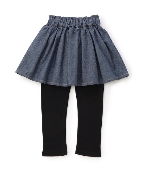 Seraph（セラフ）の「【ジュニア対応】レギンス付きスカート（スカート・キッズ・ピンク/チェック/その他3/ネイビー・80/90/100/110/120/130/140）」の2枚目の写真