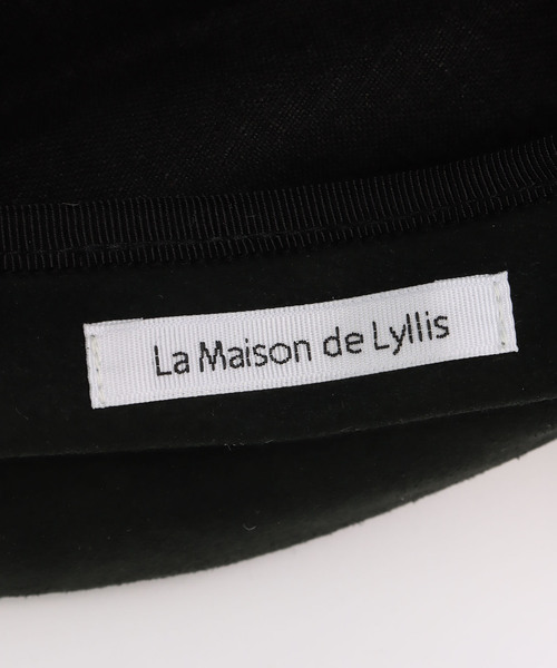 journal standard L'essage(ジャーナルスタンダードレサージュ)の「【La Maison de Lyllis/ラメゾンドリリス 】FRANK:ベレー帽(ハンチング/ベレー帽・レディース・キャメル/ブラック・FREE)」の9枚目の写真