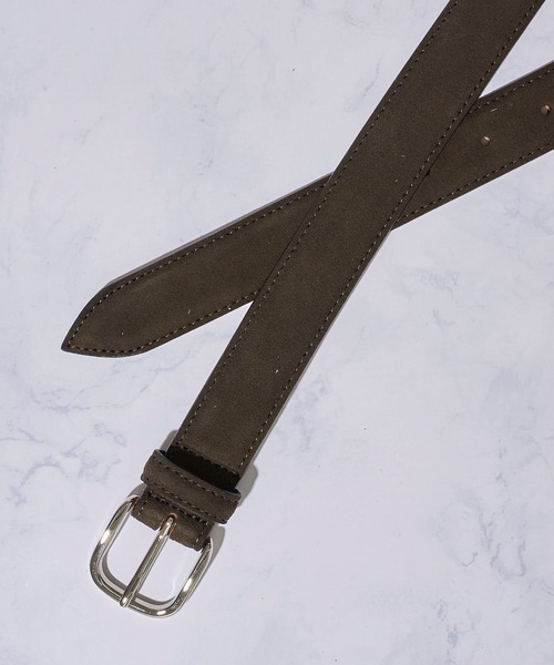 SADDLERS（サドラーズ）の「【Saddler's/サドラーズ】カーフスエードベルト（ベルト・メンズ・ブラック/モカ/ネイビー・SMALL/MEDIUM/LARGE/X-LARGE）」の8枚目の写真