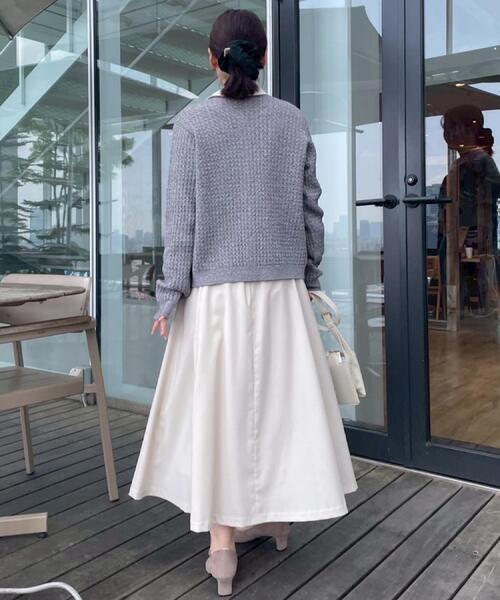 couture brooch(クチュールブローチ)の「【大人可愛い・通勤】ロールカラーバックリボンブラウス(シャツ/ブラウス・レディース・アイボリー/サンドベージュ/ブラック・40/38/42/36)」の8枚目の写真