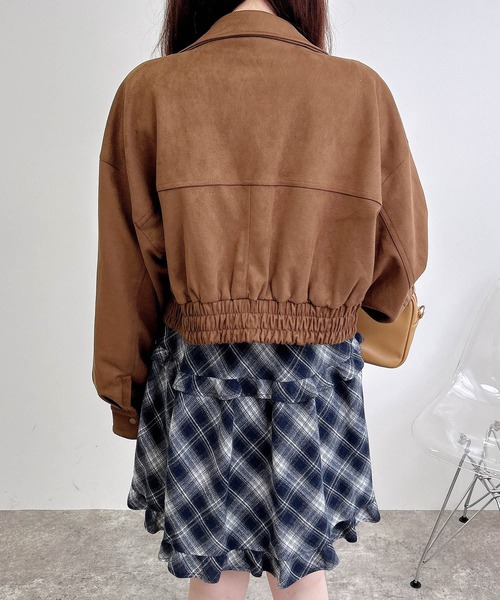 INGNI(イング)の「チェック柄ティアードキャミワンピース(ワンピース・レディース・ブラック系/ネイビー系2/ブラウン系その他2・M)」の20枚目の写真