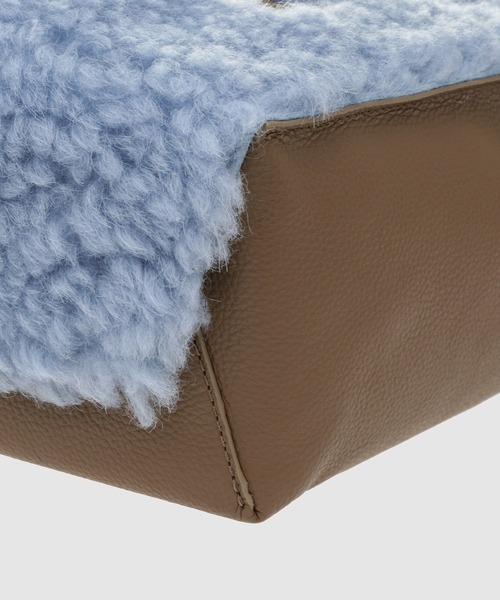 MARNI（マルニ）の「SHEARLING / ムゼオミニバッグ（ショルダーバッグ・レディース・ブルー系その他/ピンク系その他・ONE SIZE）」の10枚目の写真