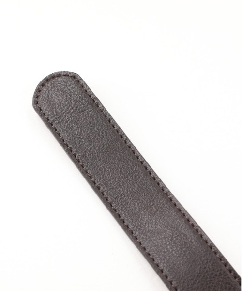 Right-on（ライトオン）の「【HONEYSUCKLE ROSE】ピンレスリバーシブルベルト（ベルト・レディース・ブラウン/ブラック・フリー）」の9枚目の写真