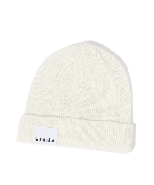 LAKOLE(ラコレ)の「【らこれキッズ】ニットワッチ / 588183(ニットキャップ/ビーニー・キッズ・ホワイト/ブラック/ラベンダー/オレンジ・FREE)」の6枚目の写真