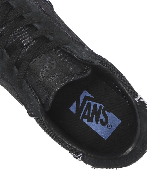 VANS（バンズ）の「SUPER LOWPRO FRAYED　VN000EFQCJK（スニーカー・メンズ・ブラック・5/5h/6/6h/7/7h/8/8h/9/9h/10/10h/11）」の4枚目の写真
