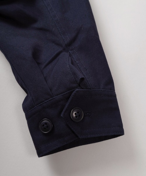 make a ray!（メイク ア レイ！）の「【82】ツイル スーベニア ジャケット／ベトジャン／アメカジ／古着風（ブルゾン・メンズ・ネイビー/ブラック/アイボリー・M/L/XL）」の4枚目の写真