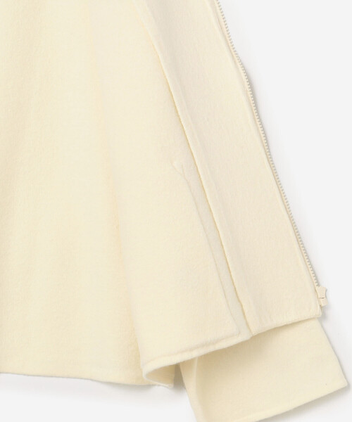 ORCIVAL（オーシバル）の「ORCIVAL | ウールジャージー スタンドジップカーディガン WOMEN（カーディガン/ボレロ・レディース・オフホワイト/ダークネイビー・1）」の16枚目の写真