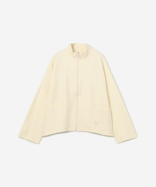 ORCIVAL（オーシバル）の「ORCIVAL | ウールジャージー スタンドジップカーディガン WOMEN（カーディガン/ボレロ・レディース・オフホワイト/ダークネイビー・1）」の18枚目の写真