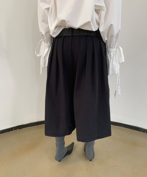 ピンクハウス ベージュ サイドボタン ガウチョパンツ ピンクハウス ベージュ サイドボタン ガウチョパンツ