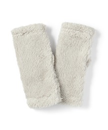 無印良品(ムジルシリョウヒン)の再生ポリエステル あったかボア ハンドウォーマー(手袋)