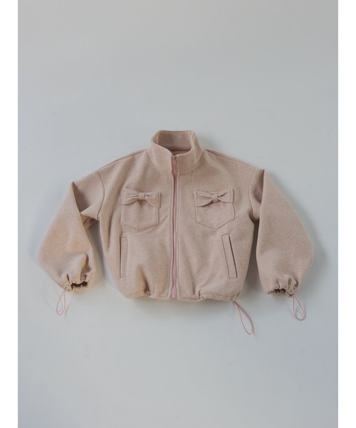 リボンポケットジャケット（ブルゾン）｜lilLilly（リルリリー）の