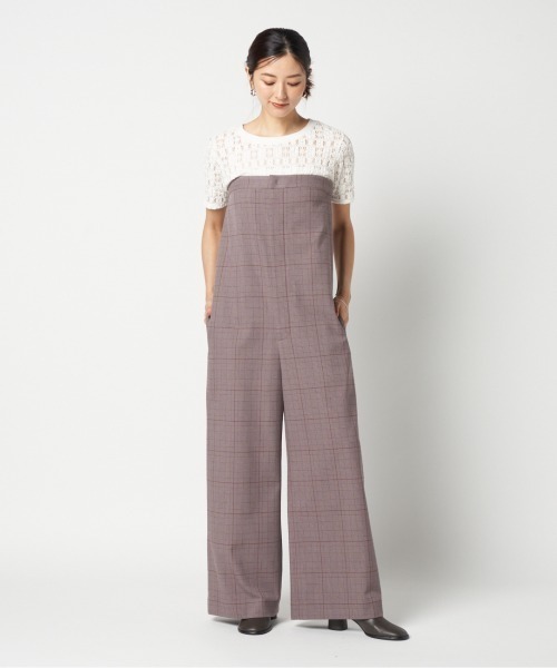 HELIOPOLE（エリオポール）の「JUMP SUITS(BARE TOP)（その他パンツ・レディース・ベージュ/ネイビー・36/38）」の14枚目の写真