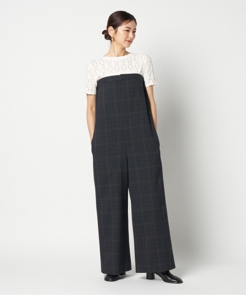HELIOPOLE（エリオポール）の「JUMP SUITS(BARE TOP)（その他パンツ・レディース・ベージュ/ネイビー・36/38）」の9枚目の写真